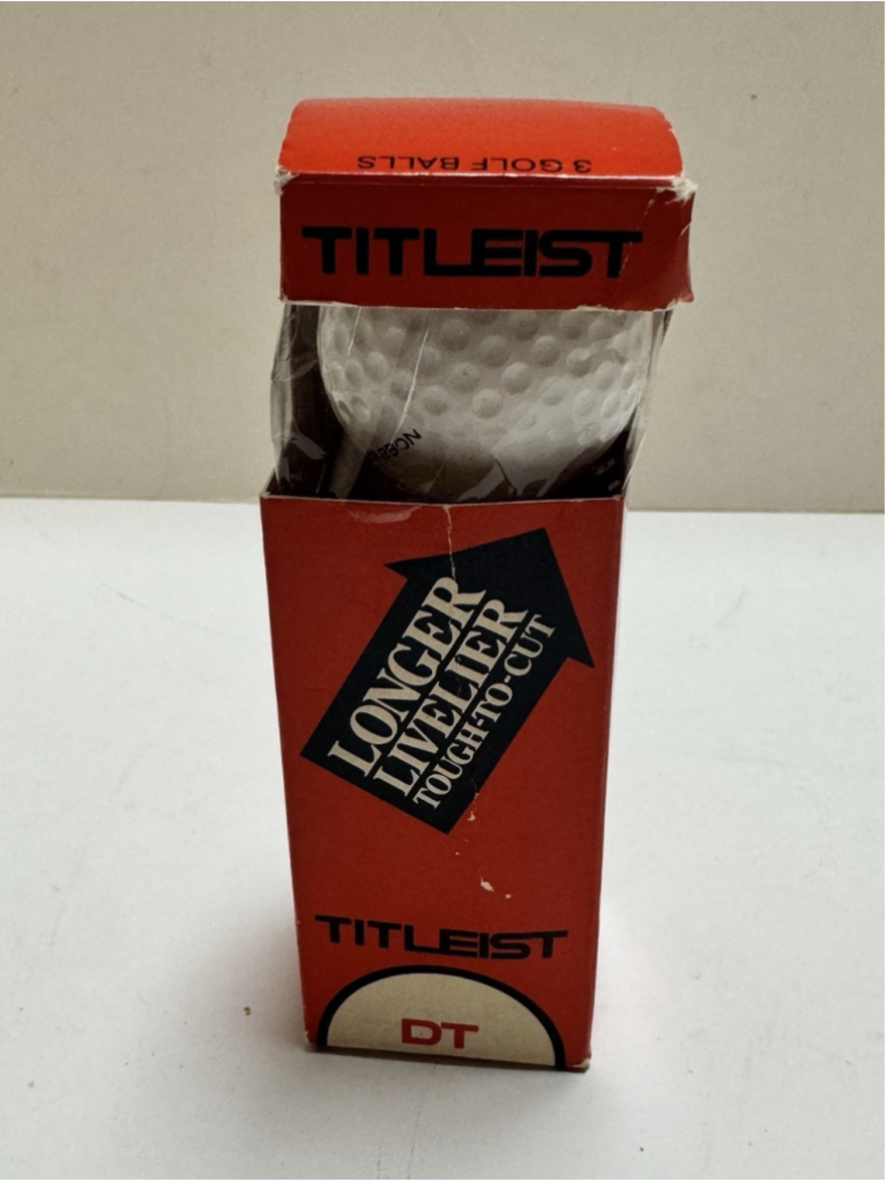 Titleist Dt Acushnet Pack Of 3 Golf Balls